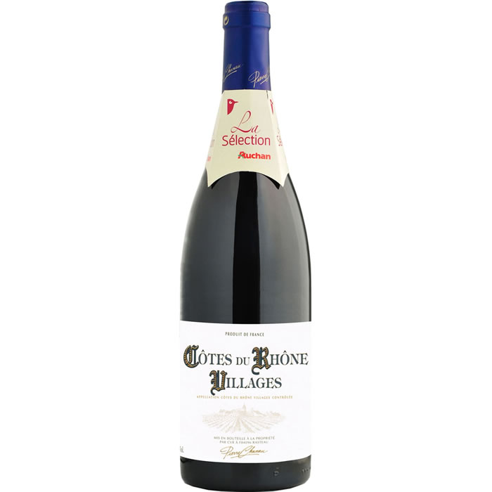 CÔTES DU RHÔNE VILLAGES Pierre Chanau Vin rouge AOP