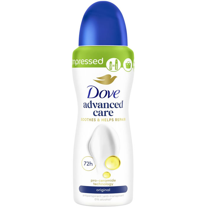 DOVE Advanced Care Déodorant spray anti-transpirant 72h