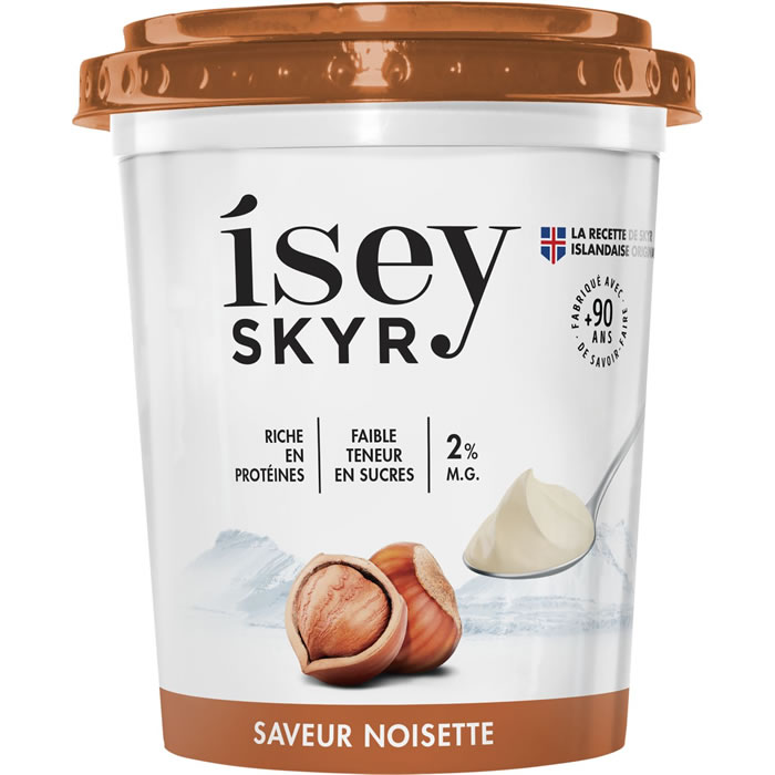 ISEY Skyr à la noisette 2% de M.G