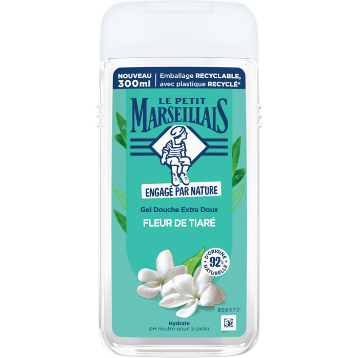 LE PETIT MARSEILLAIS Gel douche à la fleur de tiaré