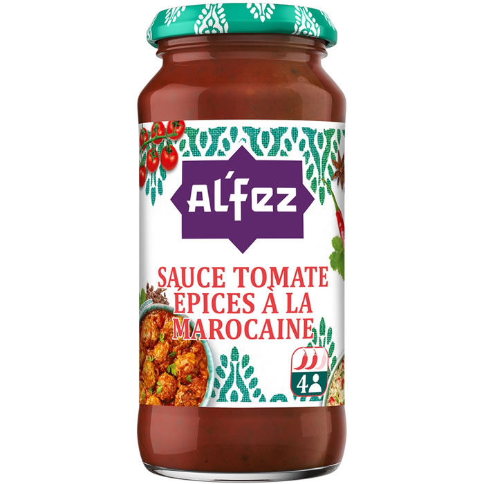 ALFEZ Sauce tomate aux épices marocaines