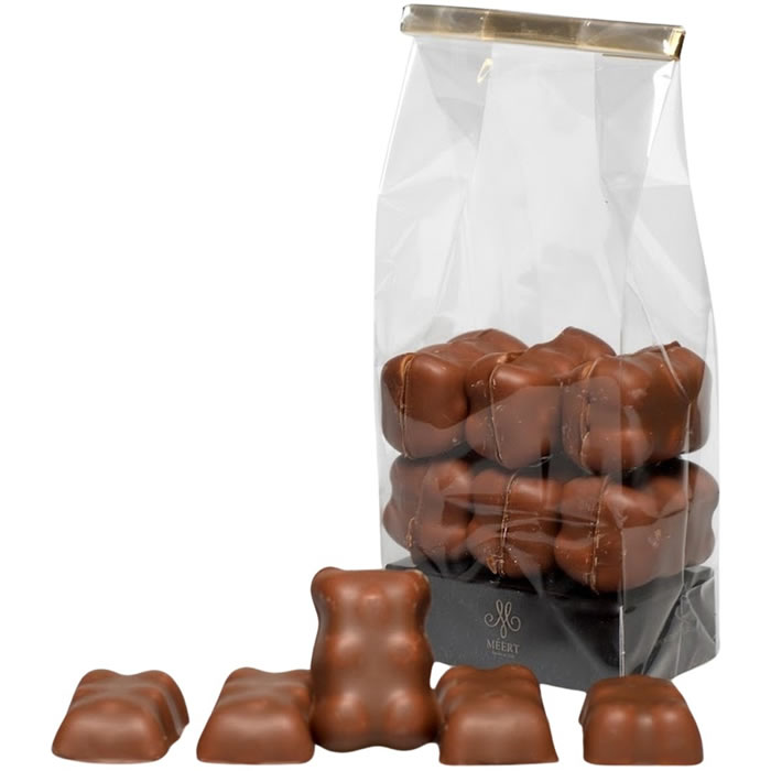 MEERT Oursons guimauve au chocolat au lait