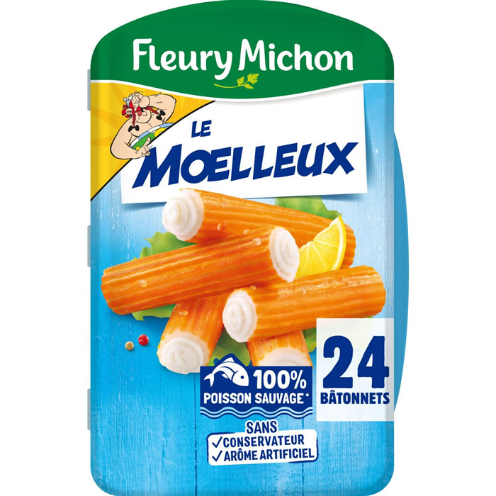 FLEURY MICHON Bâtonnets de surimi MSC