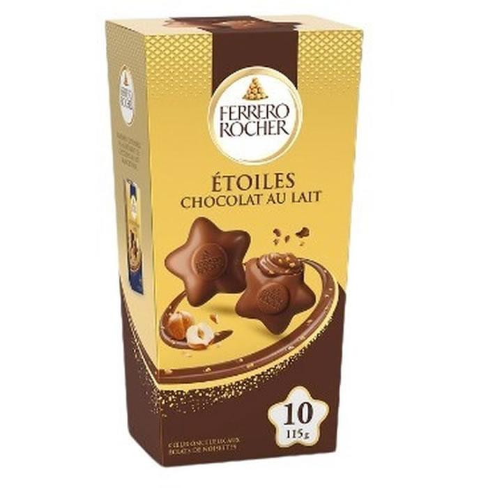 FERRERO Rocher Bouchées au chocolat au lait et noisettes