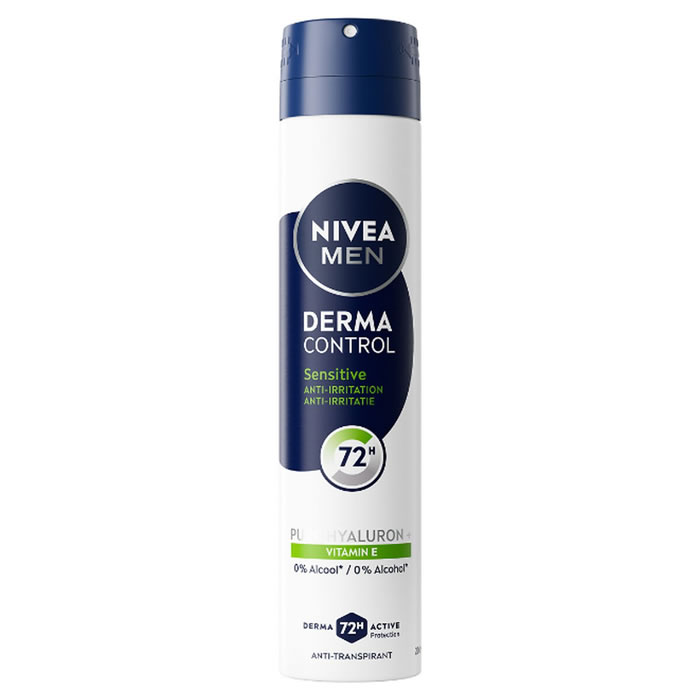 NIVEA Men Derma Control Déodorant spray homme anti irritation 72h