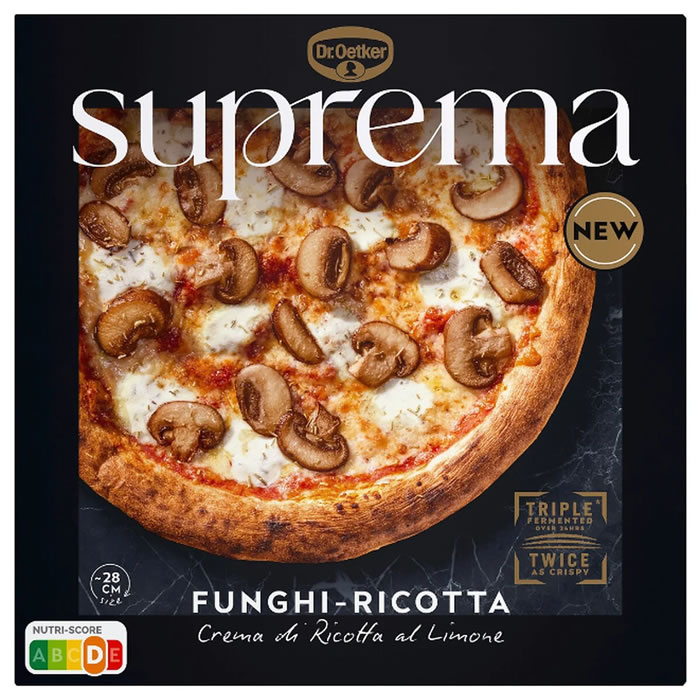 DR.OETKER Suprema Pizza champignon et crème de ricotta