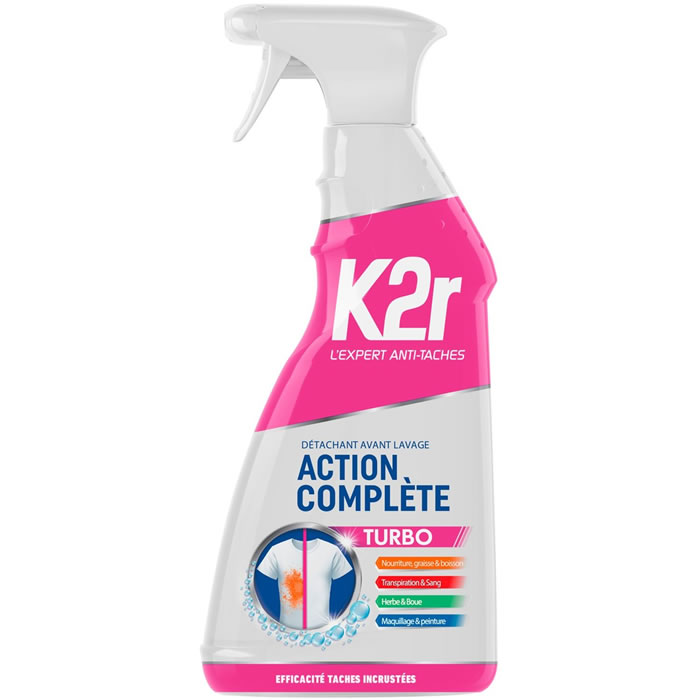 K2R Action Complète Détachant spray avant lavage