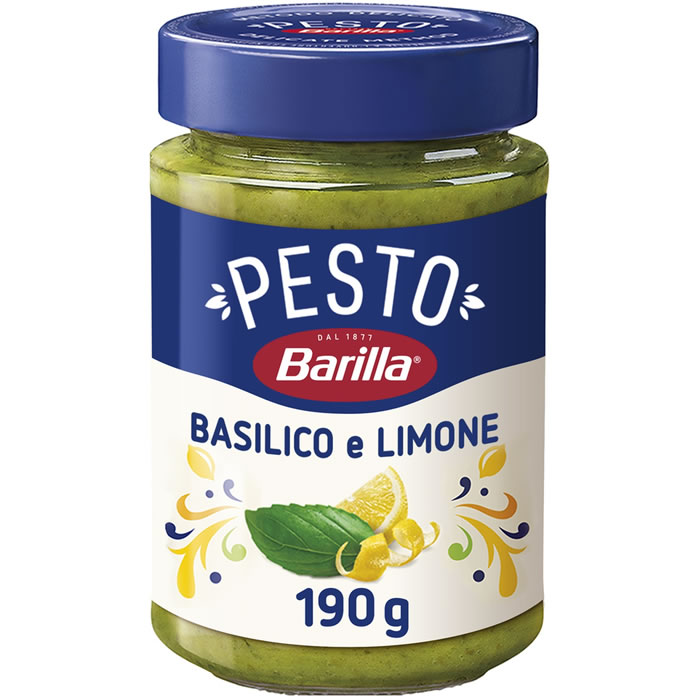 BARILLA Sauce pesto au basilic et citron