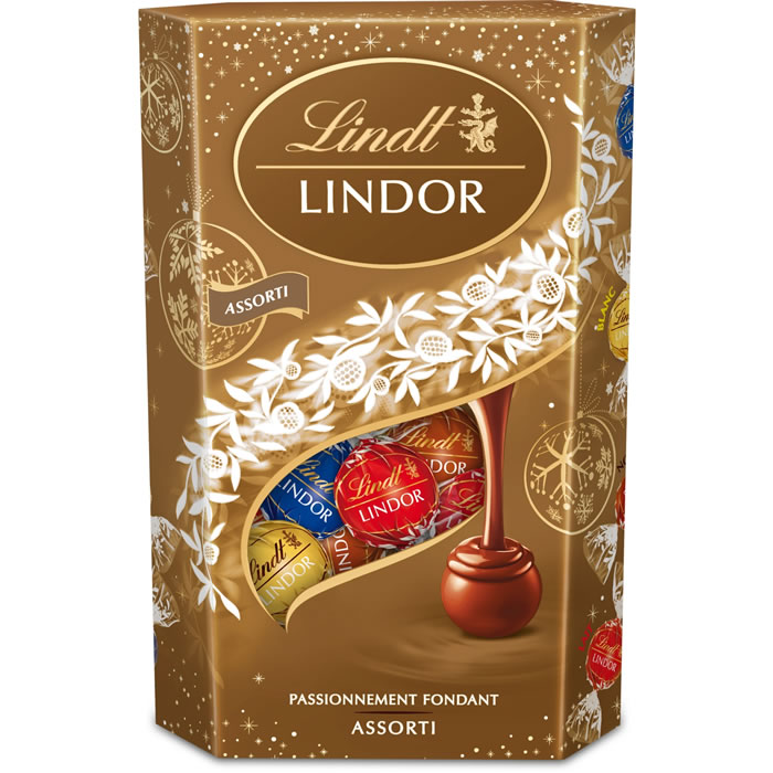 LINDT : Lindor - Assortiment de bouchées au chocolat - chronodrive