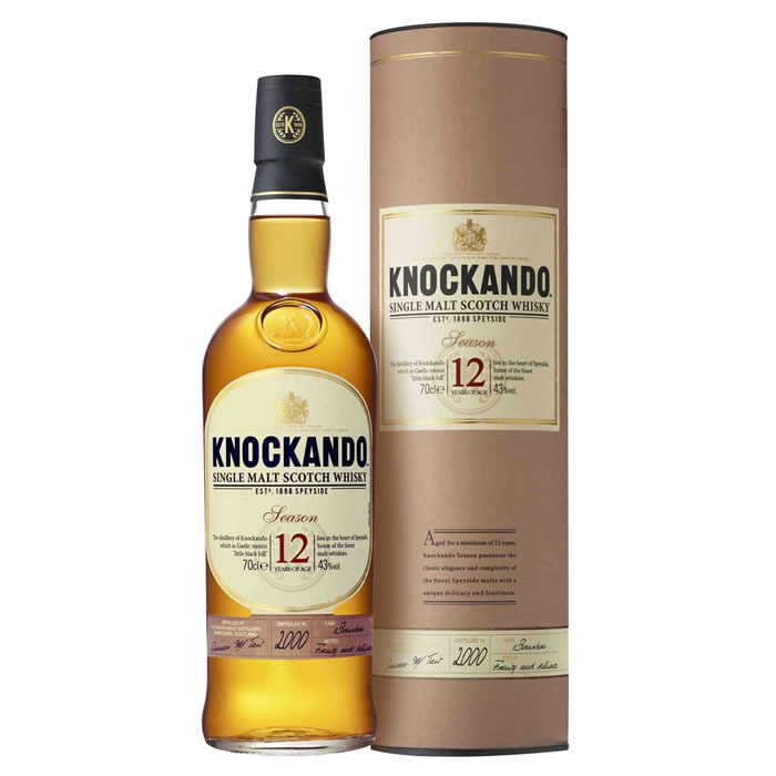 KNOCKANDO 12 ans Scotch whisky single malt