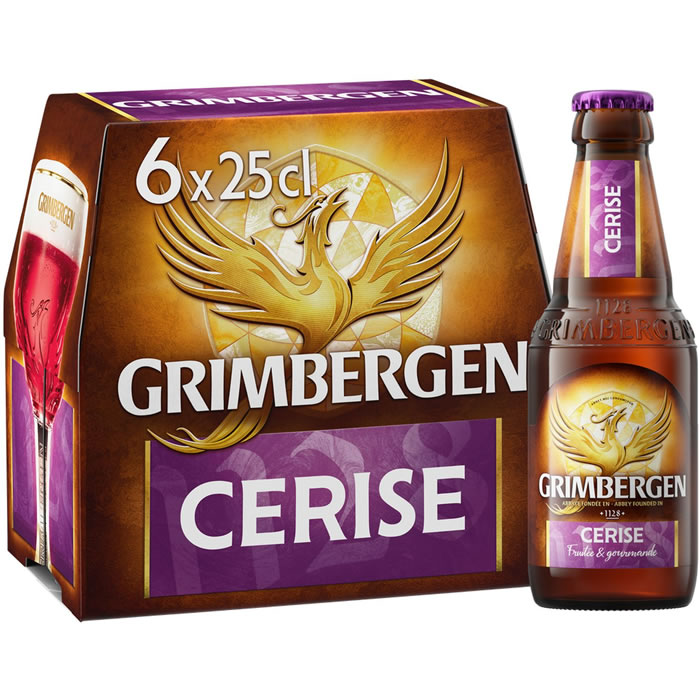 GRIMBERGEN Belge Kriek Bière aromatisée à la cerise