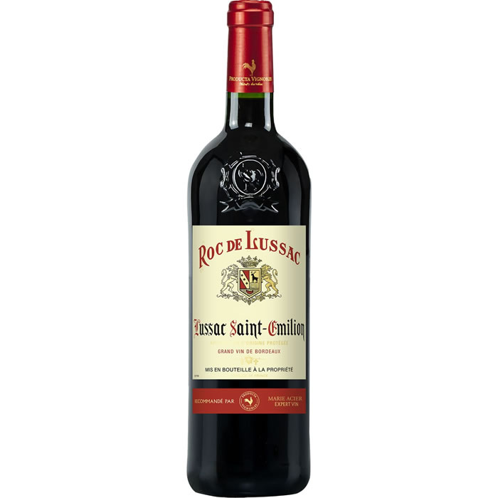 LUSSAC SAINT-ÉMILION Roc de Lussac Vin rouge AOP