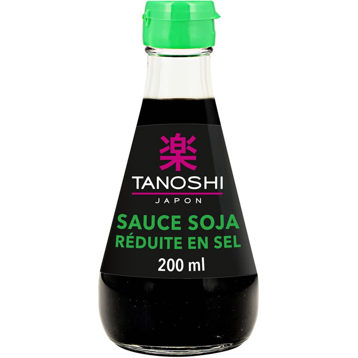 TANOSHI Japon Sauce soja salée réduite en sel