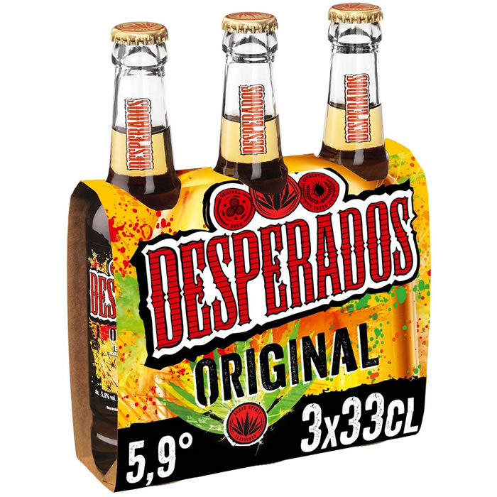 DESPERADOS Bière aromatisée à la téquila