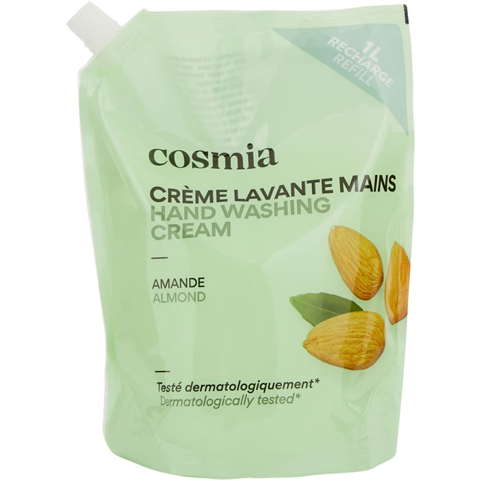 COSMIA Recharge crème lavante mains à l'amande