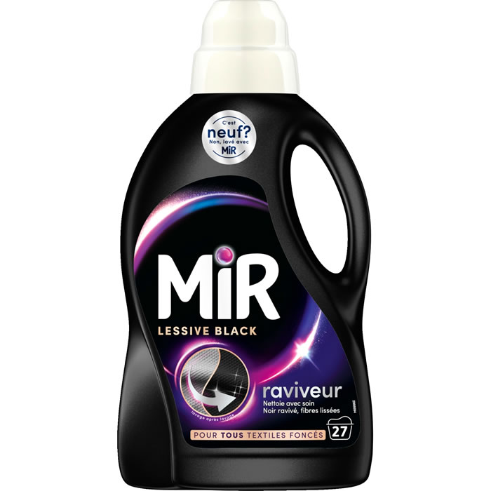 MIR Black Lessive liquide pour linge noir et foncé