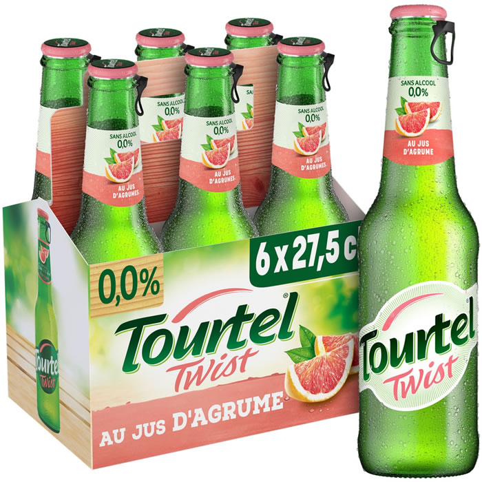 TOURTEL Twist Bière sans alcool aux agrumes