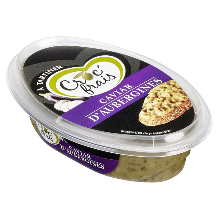CROC' FRAIS A tartiner Caviar d'Aubergines