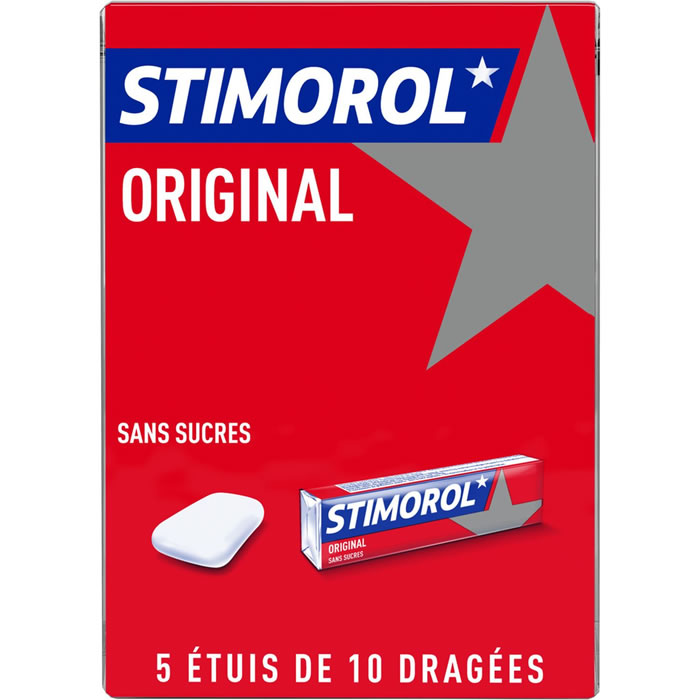 STIMOROL Chewing-gum avec édulcorants