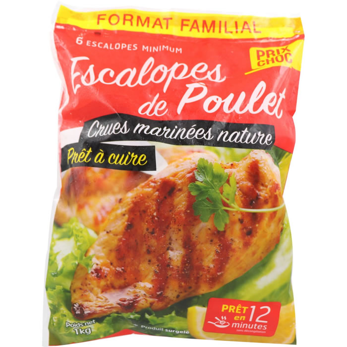 Escalope De Poulet Prix