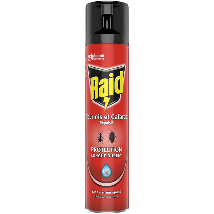 RAID Aérosol anti-fourmis, cafards