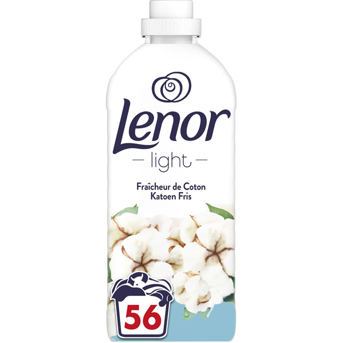 Acheter Lenor Adoucissant liquide light 0% fleur de jasmin, 1,491L