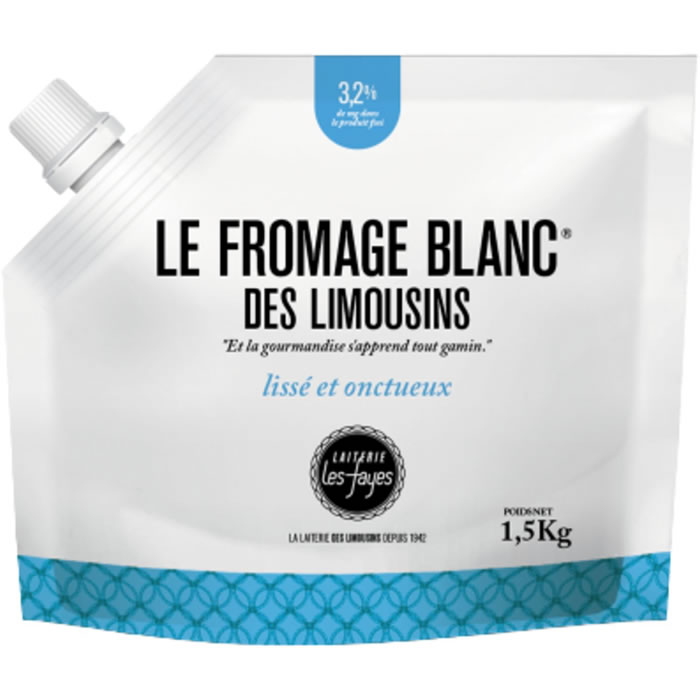 LAITERIE LES FAYES Fromage blanc 3.2% M.G