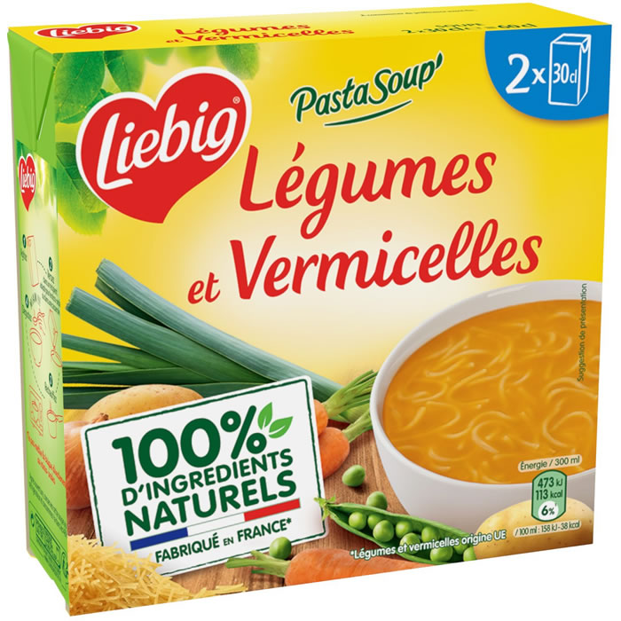 LIEBIG PastaSoup' Potage de légumes et vermicelles