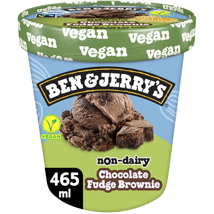 BEN & JERRY'S Crème glacée au chocolat fudge brownie