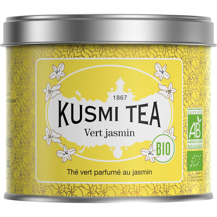 KUSMI TEA Thé vert parfumé au jasmin bio