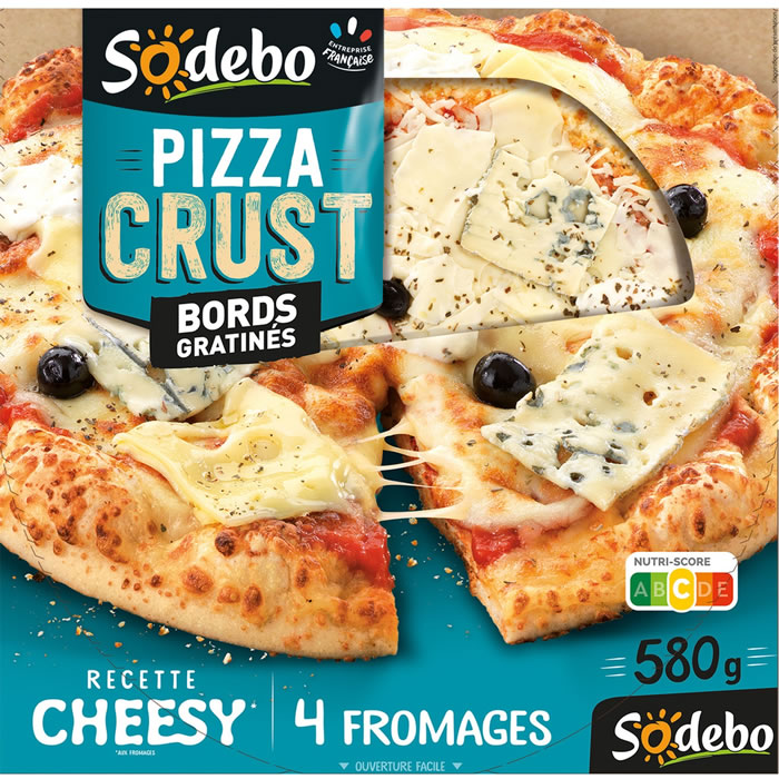 SODEBO Crust Pizza aux 4 fromages