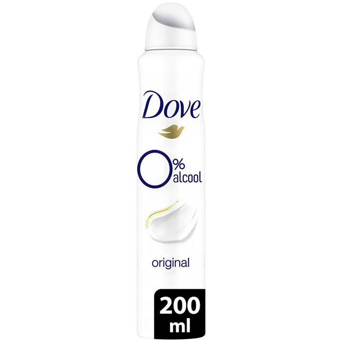 DOVE Original 0% Déodorant spray anti-transpirant 48h