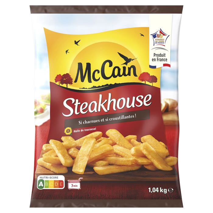 MC CAIN Steakhouse Frites croustillantes