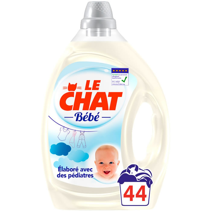 LE CHAT : Bébé - Lessive liquide hypoallergénique - chronodrive