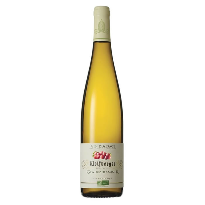 ALSACE - AOP Gewurztraminer - Wolfberger Vin blanc bio
