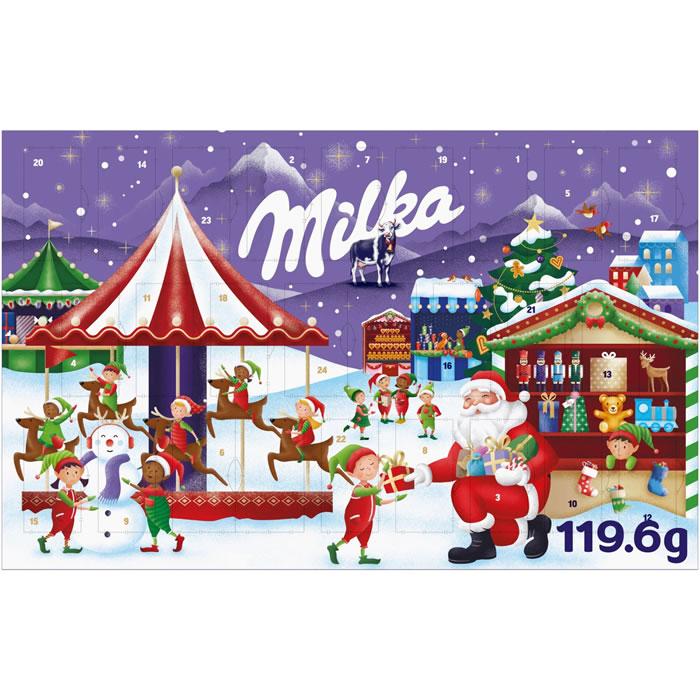 MILKA Calendrier de l'Avent chocolat