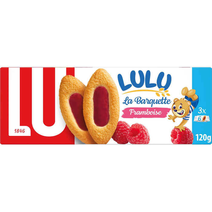 LU Lulu Barquettes nappés à la framboise