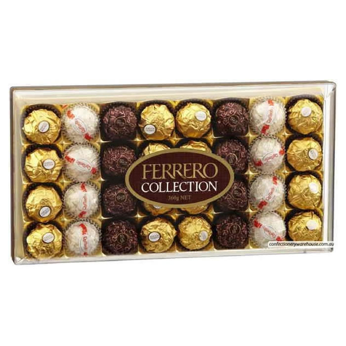 FERRERO ROCHER Collection Assortiment de bouchées au chocolat