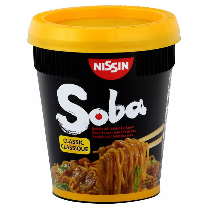 NISSIN Soba Nouilles avec sauce yakisoba