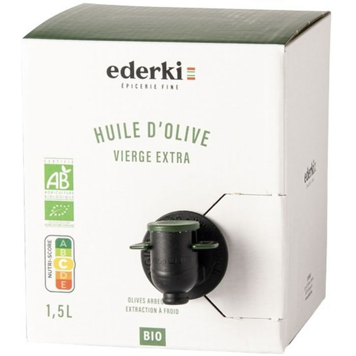 EDERKI Huile d'olive vierge extra bio