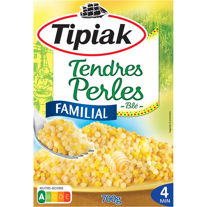 TIPIAK Tendres perles de blé