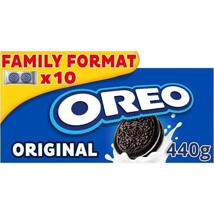 OREO Biscuits cacaotés fourrés à la vanille