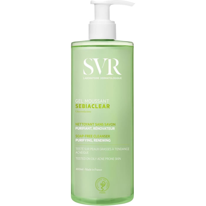 SVR Sebiaclear Gel moussant purifiant anti imperfections
