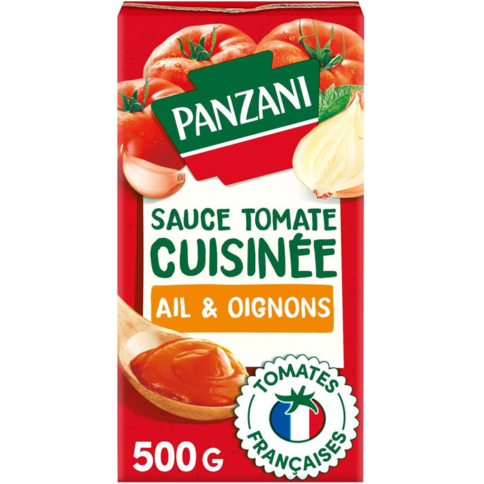 PANZANI Sauce tomate cuisinée ail et oignons