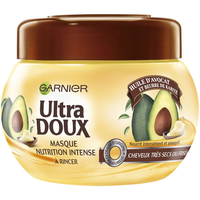 ULTRA DOUX Masque capillaire nutrition huile d'avocat beurre de karité
