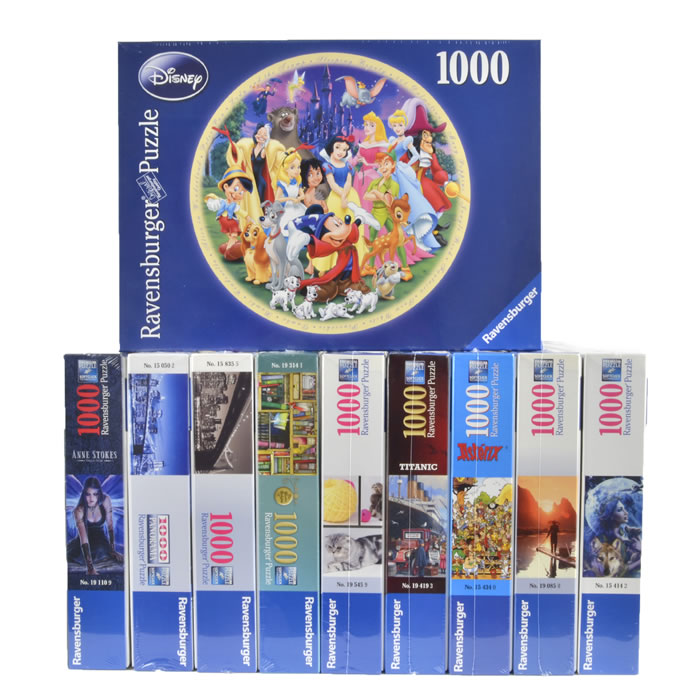 RAVENSBURGER Puzzle 1000 pièces référence aléatoire