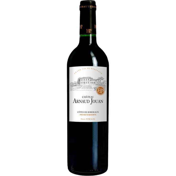 CÔTES DE BORDEAUX Château Arnaud Jouan Vin rouge HVE AOP