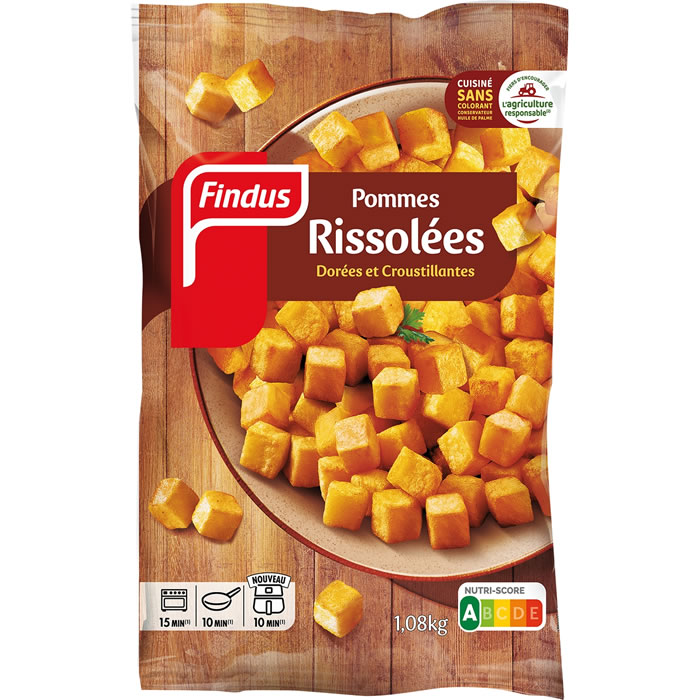 FINDUS Pommes de terre en cubes rissolées
