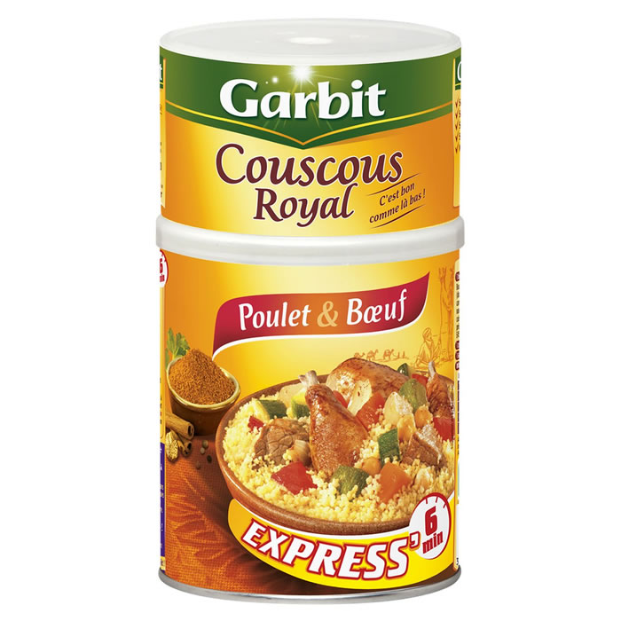 GARBIT Couscous royal poulet et merguez
