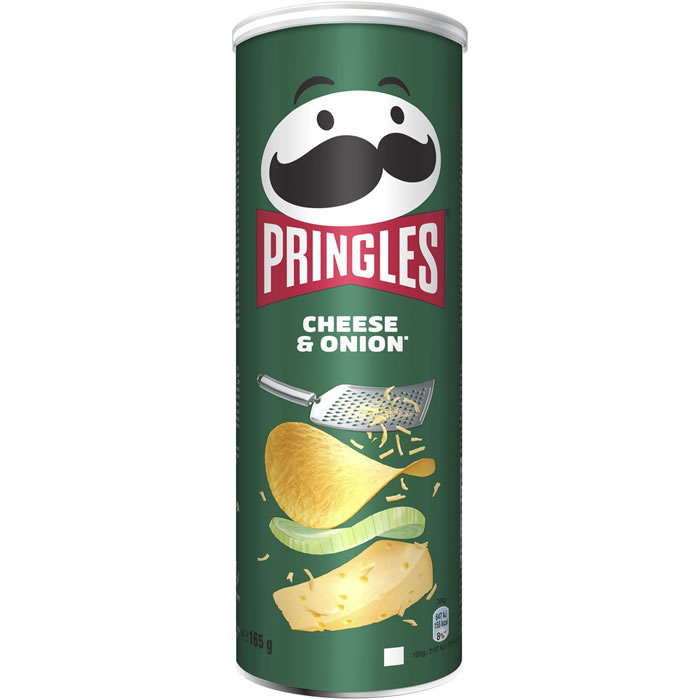 PRINGLES Chips tuiles saveur fromage et oignon